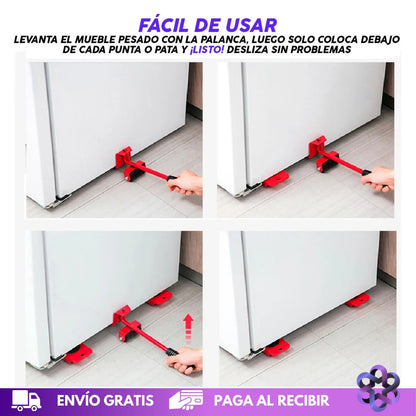 SET LEVANTA MUEBLES PESADOS 🎁PAGA 1 RECIBE 5 🎁